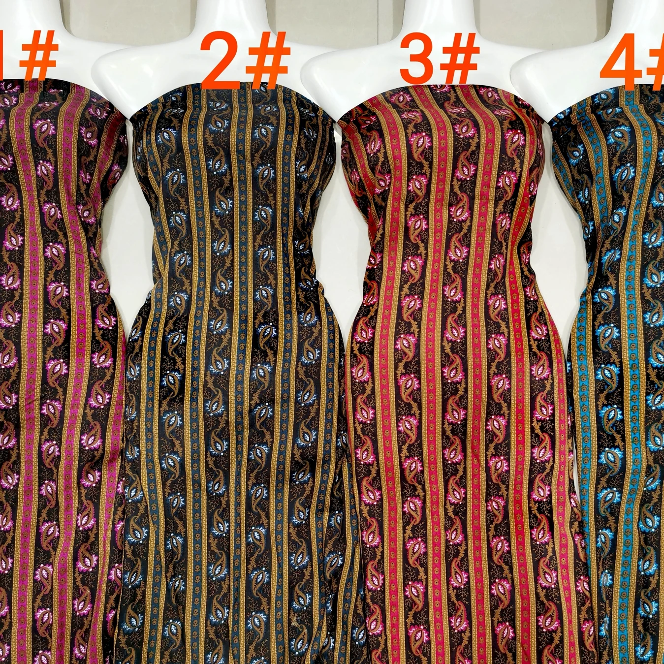 Оптовая продажа Высококачественная 100% искусственная ткань для одежды с принтом весны и лета 2023