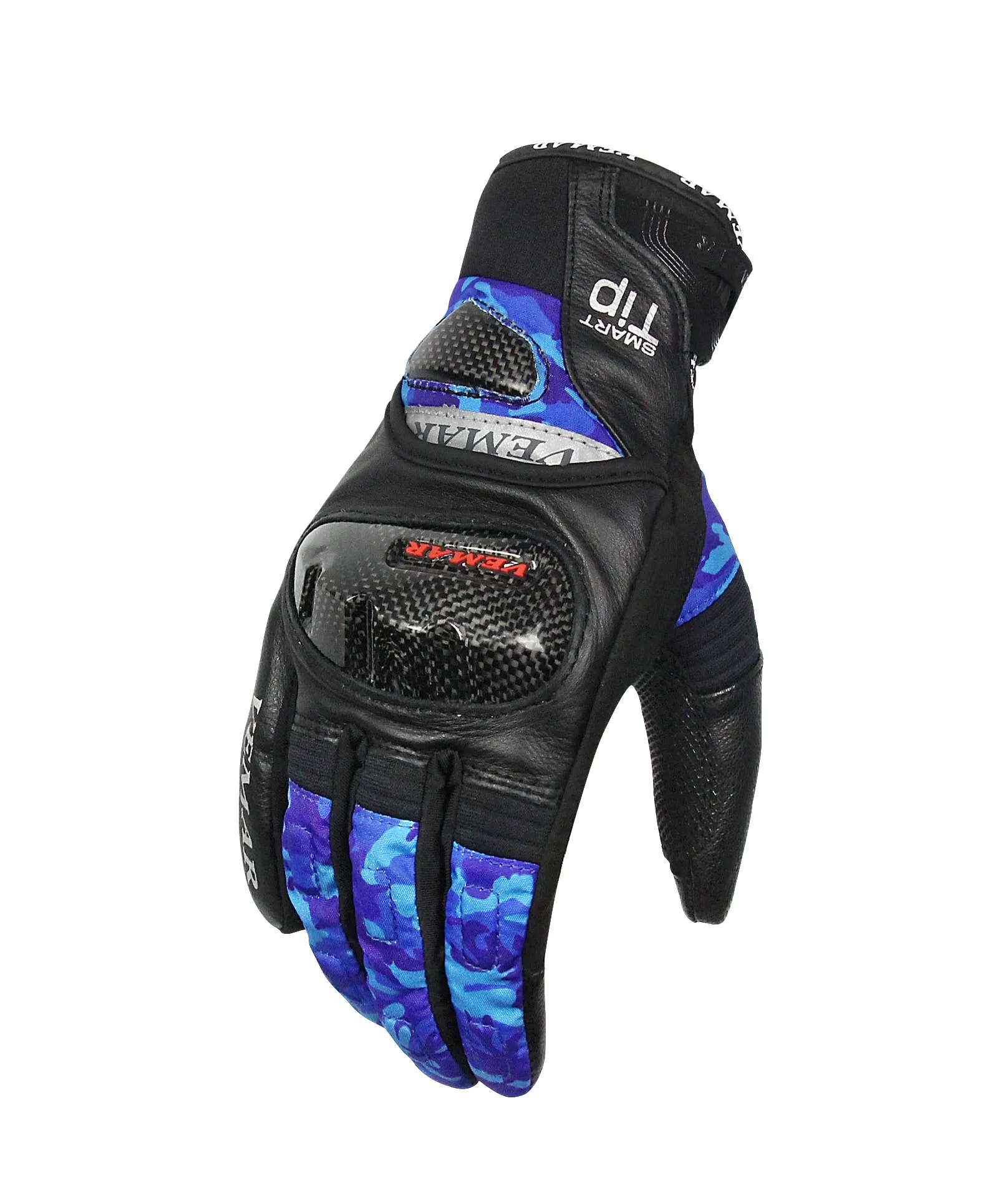 Теплые спортивные кожаные перчатки