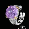 open size purple ring