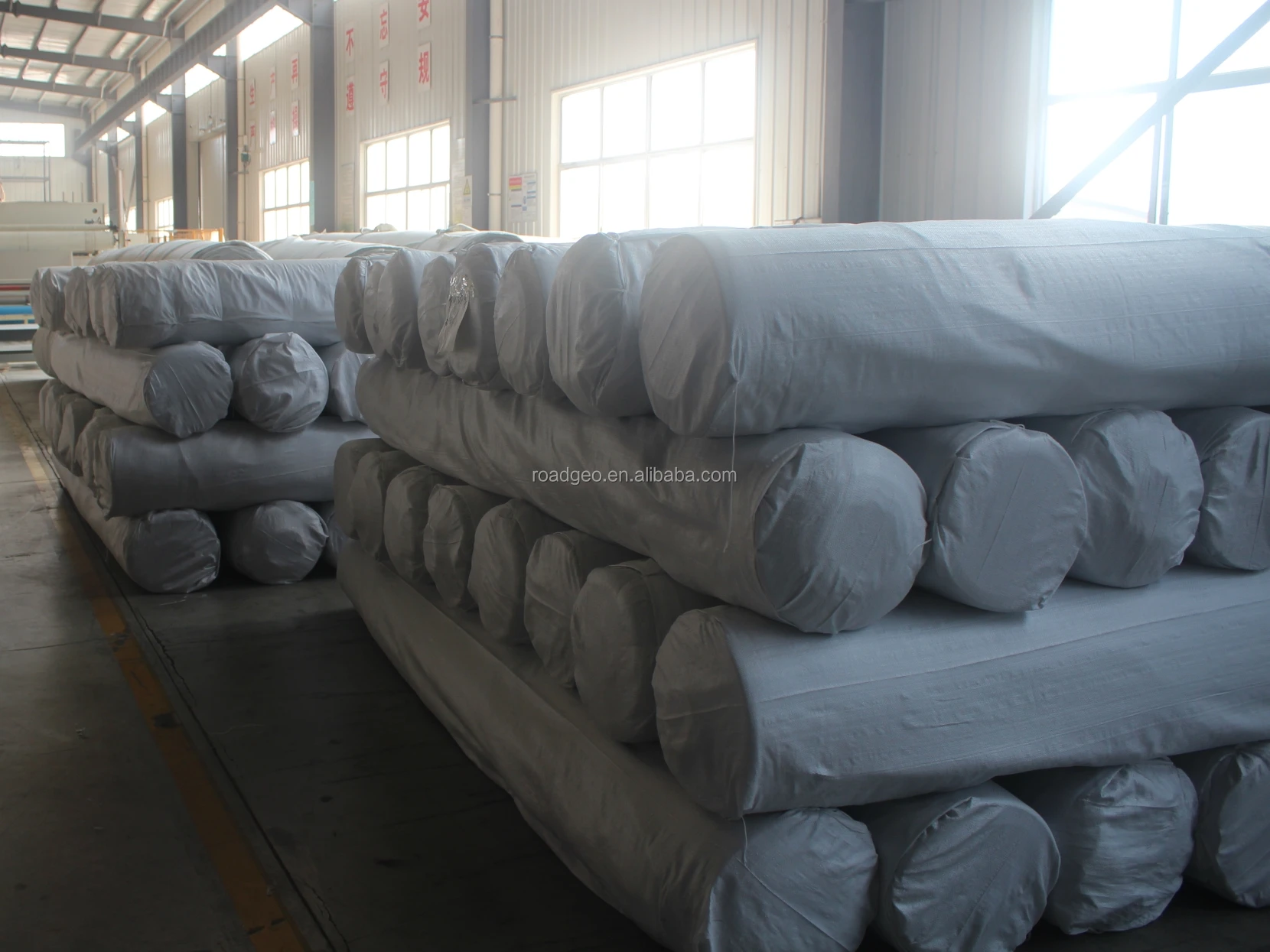 Polypropylene /polyester Material Non Woven Needle Punched Geotextile ...