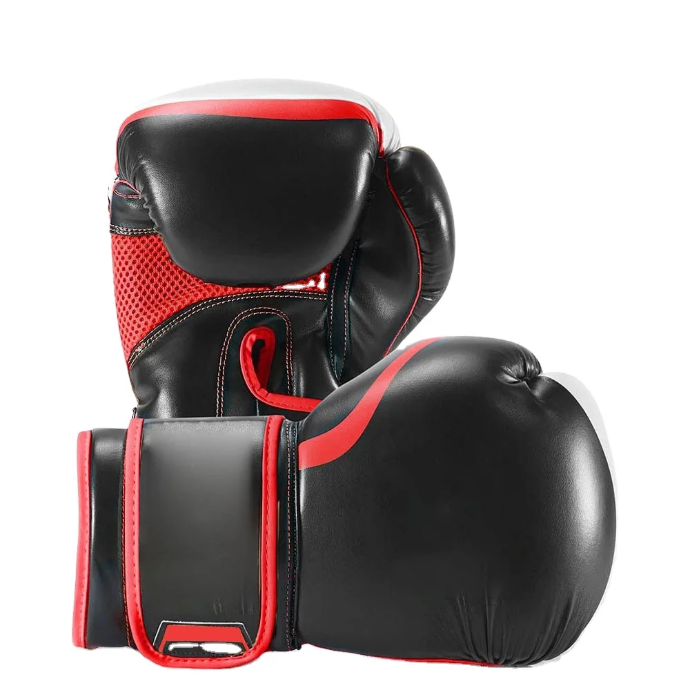 VELO Boxing Gloves MMA Bag Punch Training Mitts Sparring Muay Thai Glove Pro 