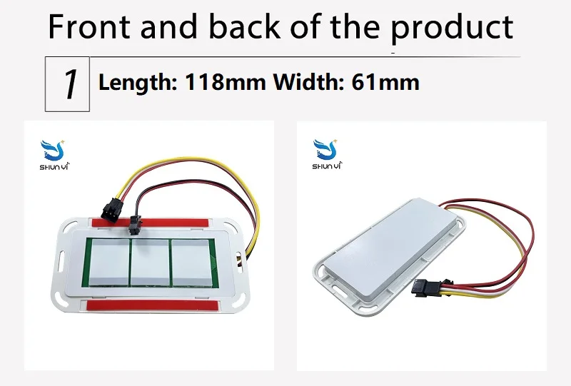 Rgb Touch Switch Dc12V 5A Triple Bond Touch Dimmer Control Switch Led Light Mirror Touch Sensor Switch manufacture