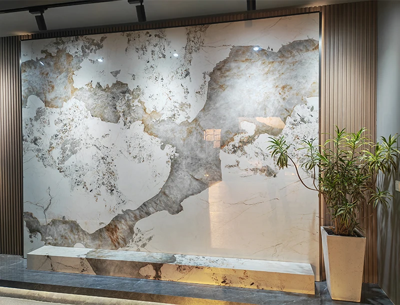 product pandora sintered stone tiles wall slab fireproof modern for bedroom dining table top floor907-5