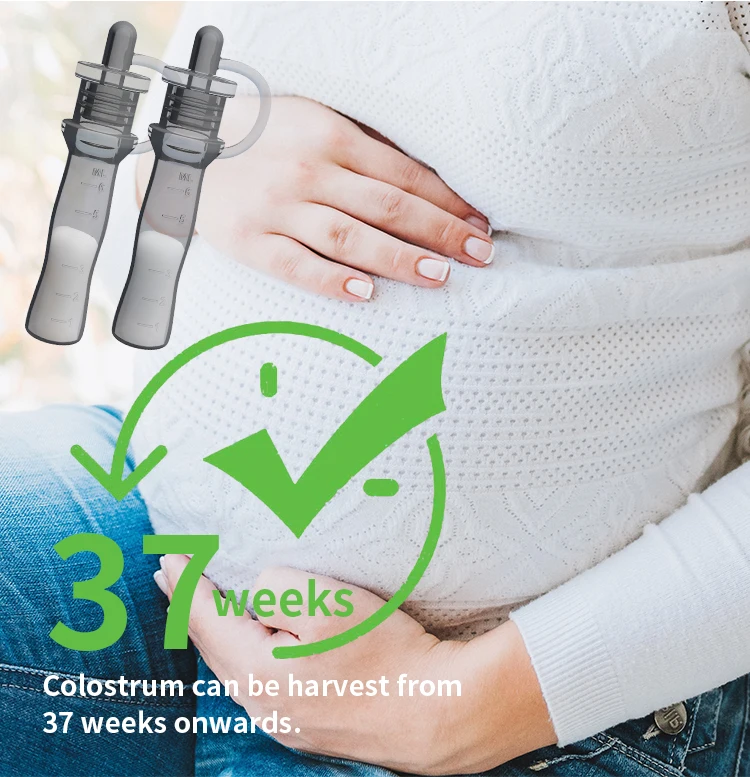 Silicone Colostrum Syringe Breast Milk Collectors Set Breast Milk