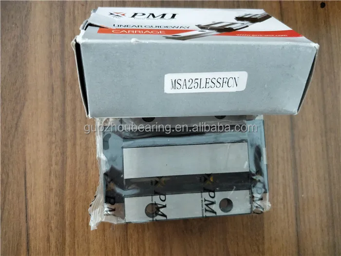 Pmi Brand Linear Guide Block Linear Block Bearings Msa25lessfcn - Buy ...