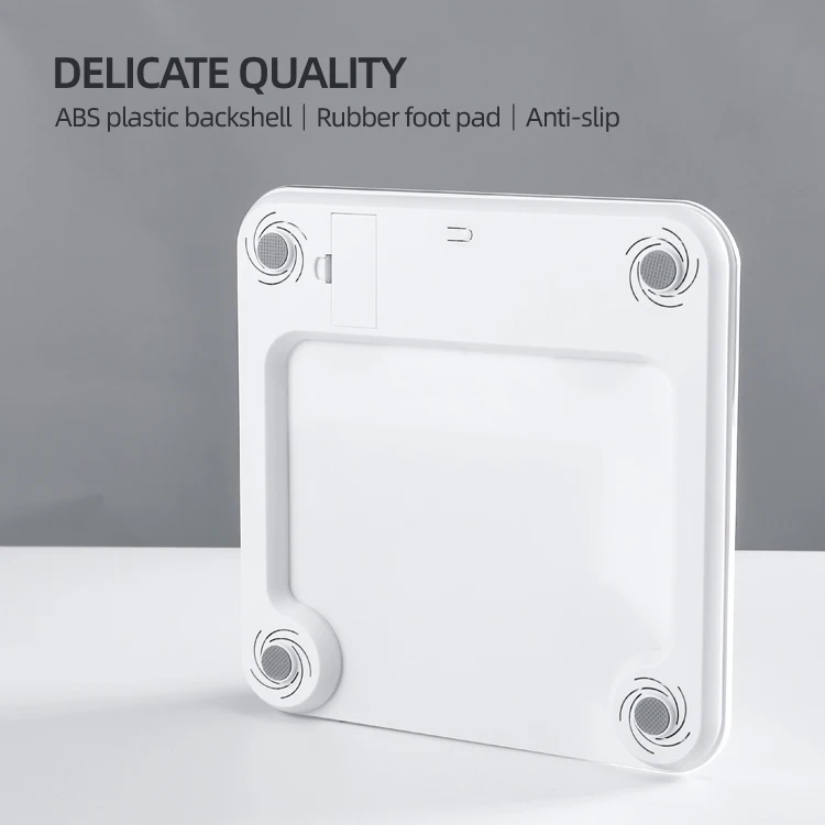 Canny Android Ios White Health Scale Digital Athroom Wireless BMI  Smart  Body Fat Scale with App