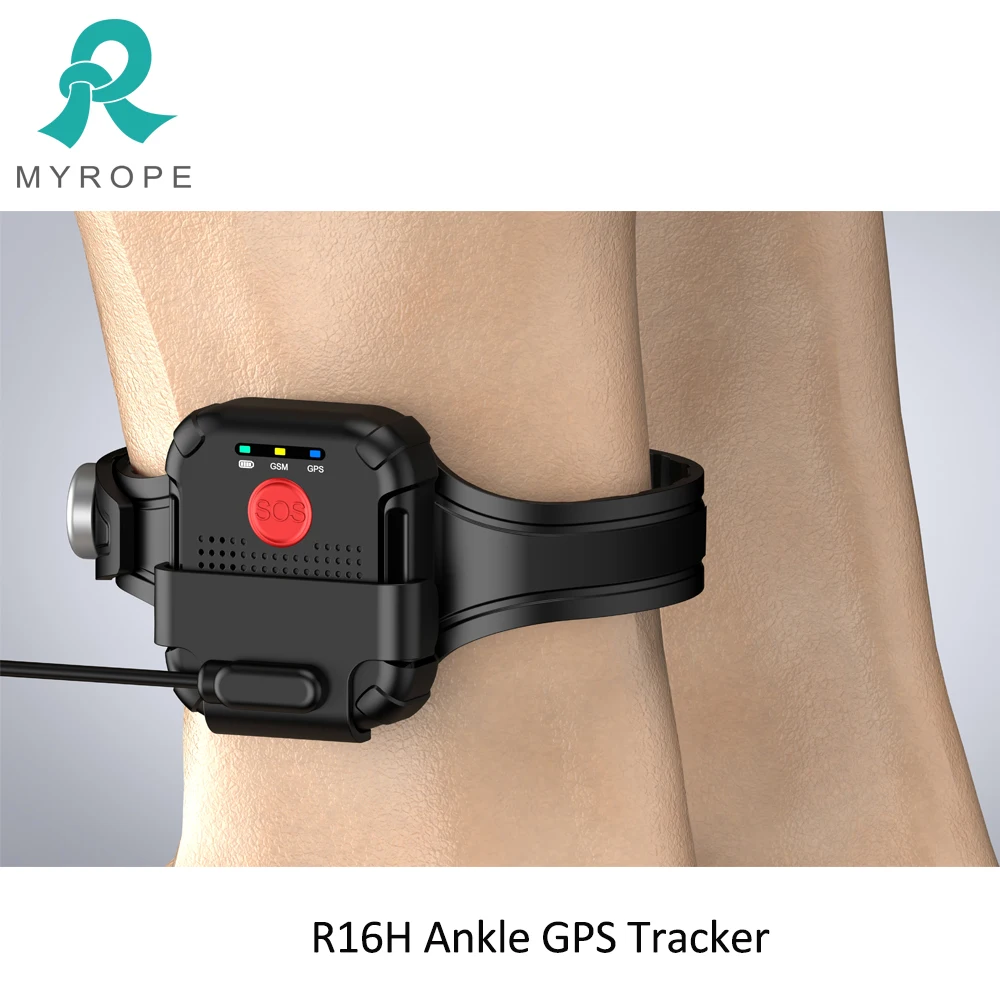 Ankle Bracelet Key Locker and Monitoring Software Bracelet GPS Tracker for Prisoner