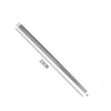 Baguettes en titane pur demi carré 23cm