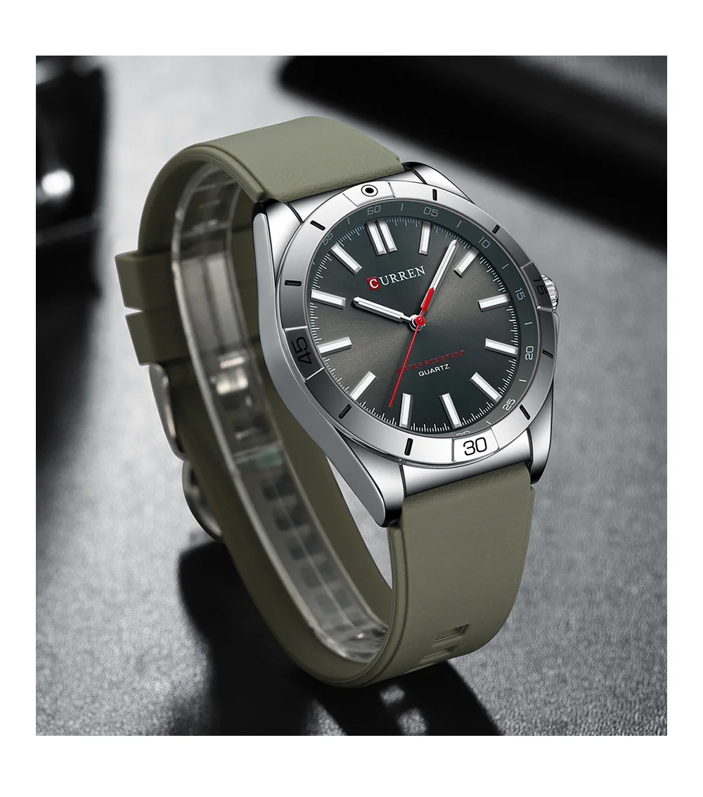 CURREN  8449 Brand Men's Fashion Watches Simple Sport Quartz Wristwatches  Business Casual Male Watch Relogio Masculino