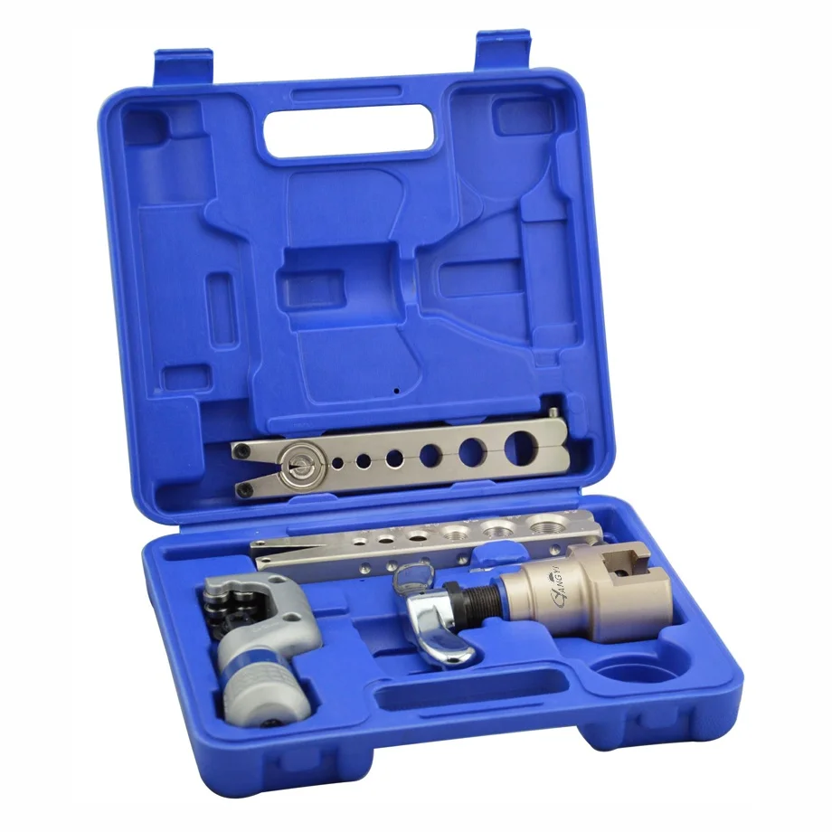 Copper Pipe Eccentric Flaring Tool Kit Tube Expander Tube Cutter Hand