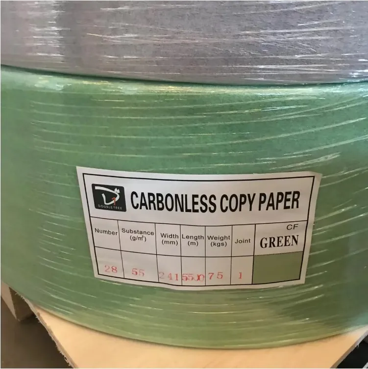 Buy Wholesale China Blue Or Black Image Cb/cfb/cf 3-4 Ply Carbonless Paper  Roll Ncr Carbonless Copy Paper Rolls & Carbonless Paper at USD 1400