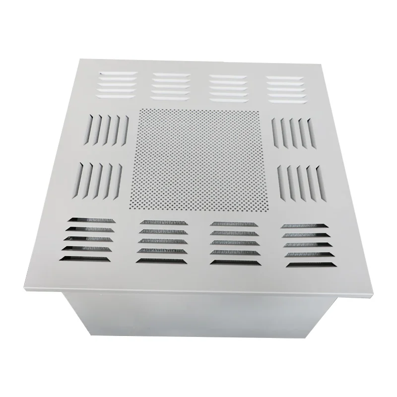 HVAC System Ceiling Aluminum Air Vent Hepa Filter Box