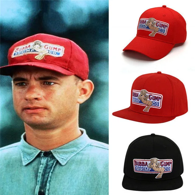 Cosfunmax Bubba Gump Hat Adjustable Shrimp Cap