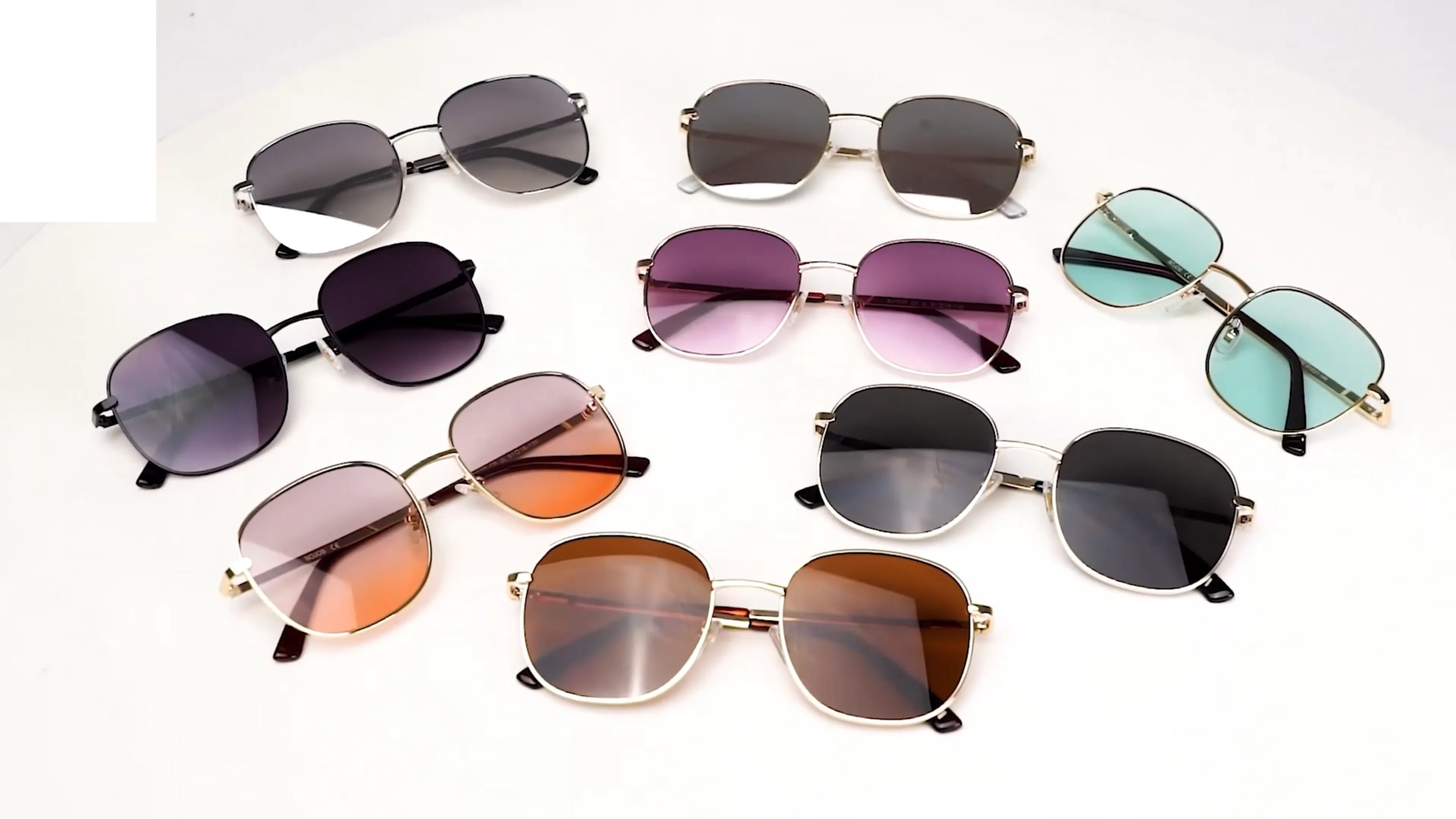 VANLINKER Polarized Aviator Sunglasses – Oversized Round Vintage Shades For Men & Women (VL9798)