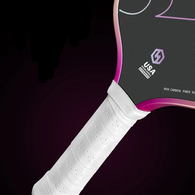 product 2025 rough surface persesus pro iv pickleball paddle 16mm 14mm gen4 core raw toray t700 carbon fiber usapa approved-7