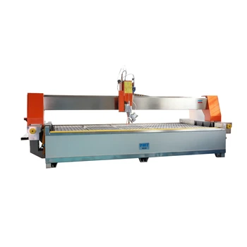 CNC Water jet cutting machine5 axis , 45 degrees,waterjet cutting machine waterjet glass cutter