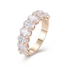 Bague en argent 925 avec diamant HTHP