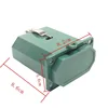 Press-type battery compartment