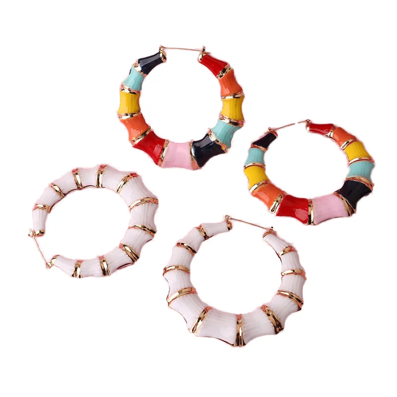 Girls' Gifts Cute Colorful Oil Drops Various Shapes Heart-shaped Classic Alloy 18K Gold Plated Wedding Fashionable Women's