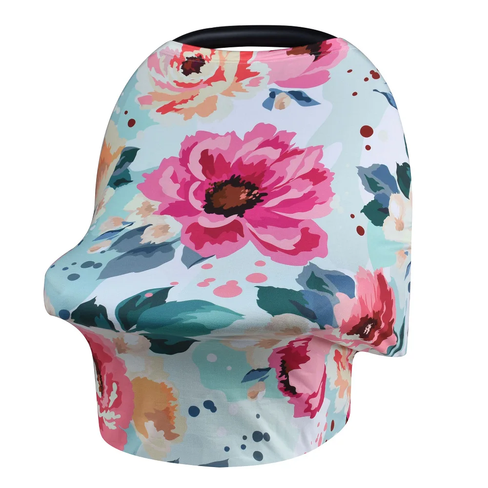 Multipurpose Nursing Covers For Breast Feeding Stretchy Baby Shopping Cart Cover