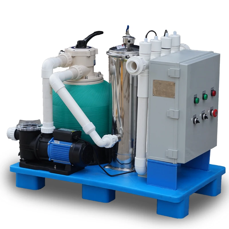 Raw Water Treatment Filter System Equipment for Fish Tank