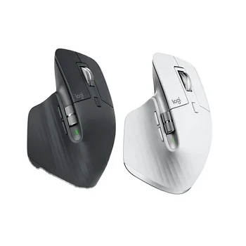 Logitech Mx Master 3s 8000 Dpi Auto-Shift Wheel Wireless Office Black Wireless Usb Ergonomic Mini Optical Mouse For Pc