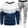 White + light gray pants