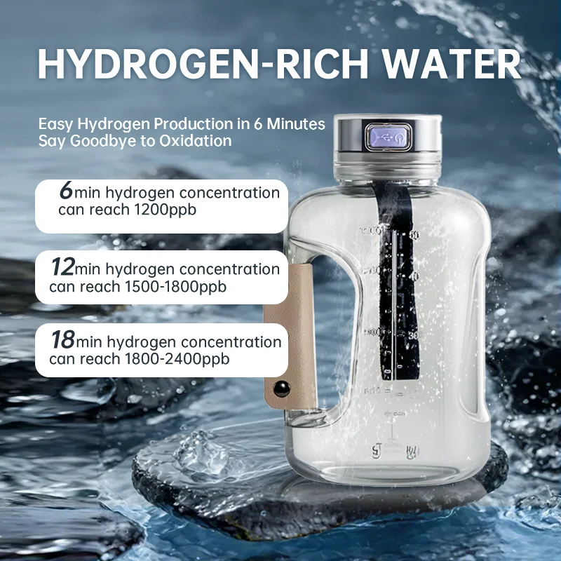 bouilloire à eau riche en hydrogène 2400 ppb