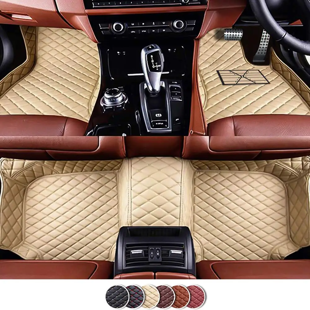 Car Floor Mats For Bmw 5 Series F10 F11 E34 E39 E60 E61 F07 G30 520i