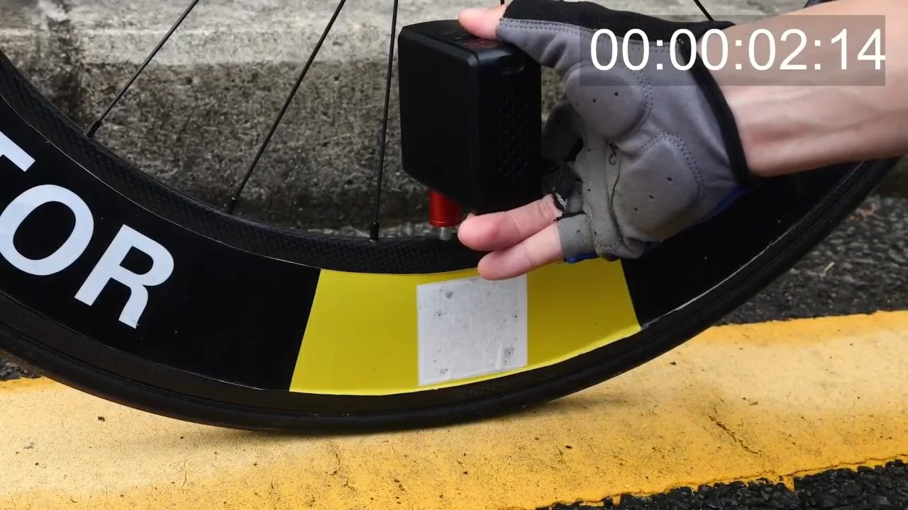 rechargeable electric mini bicycle pump