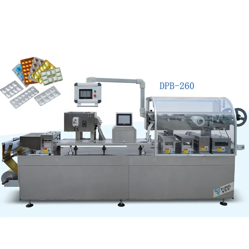 DPB full auto red worm blister packing machine