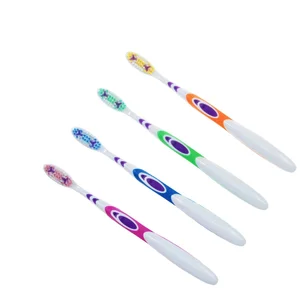Plastic Toothbrush for Adults Comfortable Massage Oral Teeth Brush Custom logo Customized Design Packing