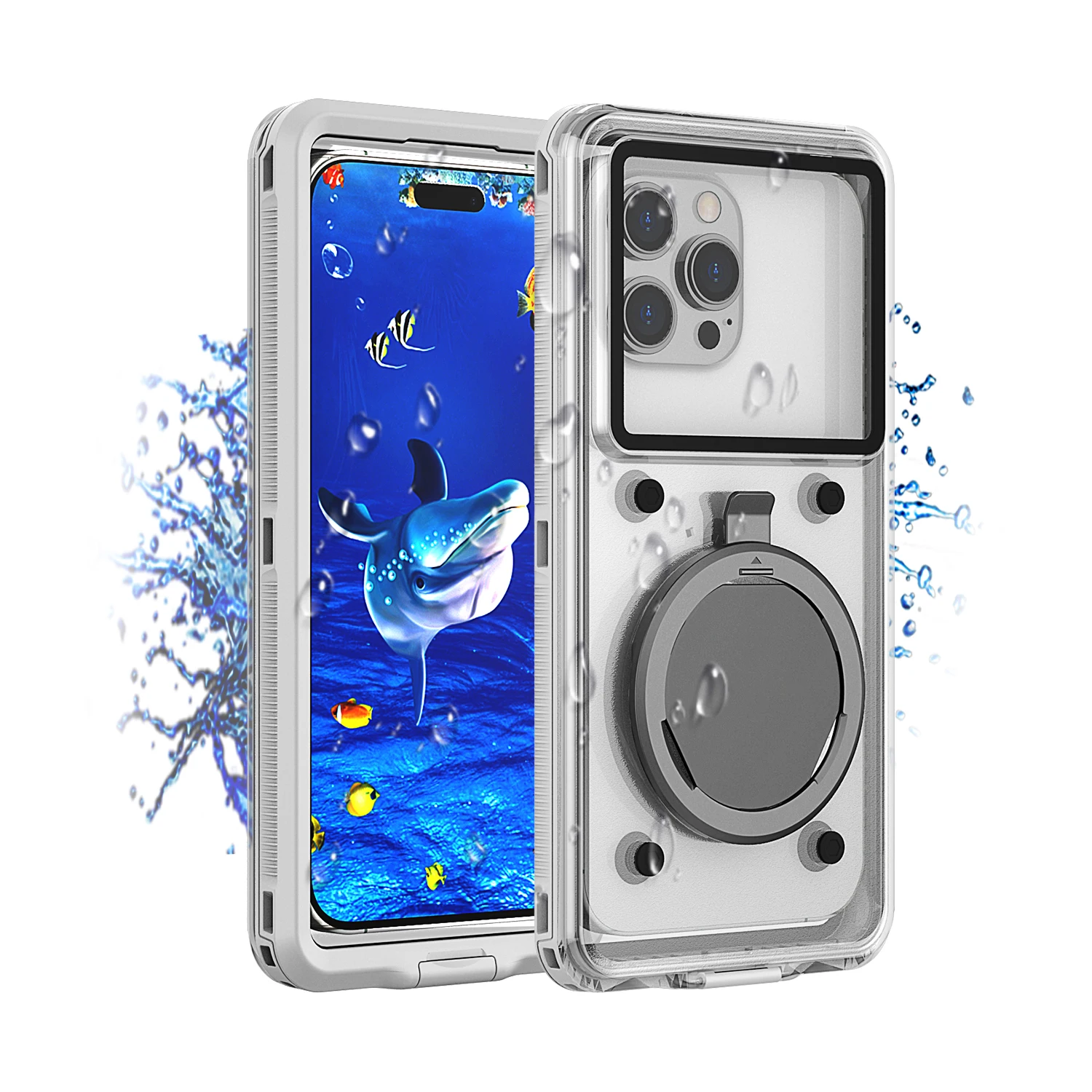 TPU PC Waterproof & Shockproof Phone Case for All Phones TPU PC Waterproof & Shockproof Phone Case for All Phones
