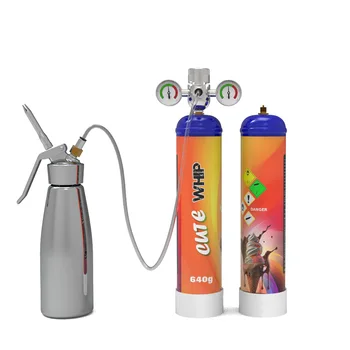 Cutewhip New Stock Smart Whippy Cream Charger 580G 0.95L Cylinder Whipped Fast Gas Cream Charger Whipped