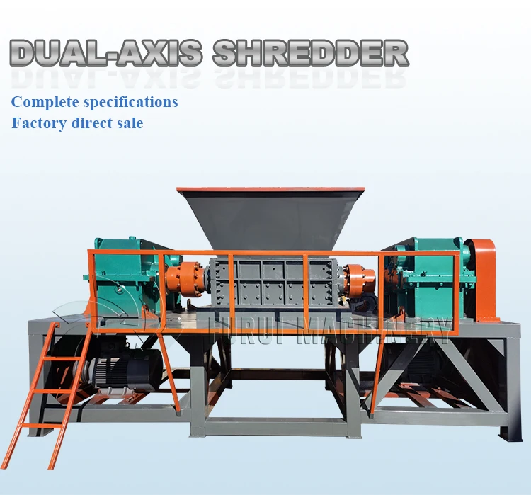 Double-Shaft Plastic Shredder Machines - Plastic Recycling Machines