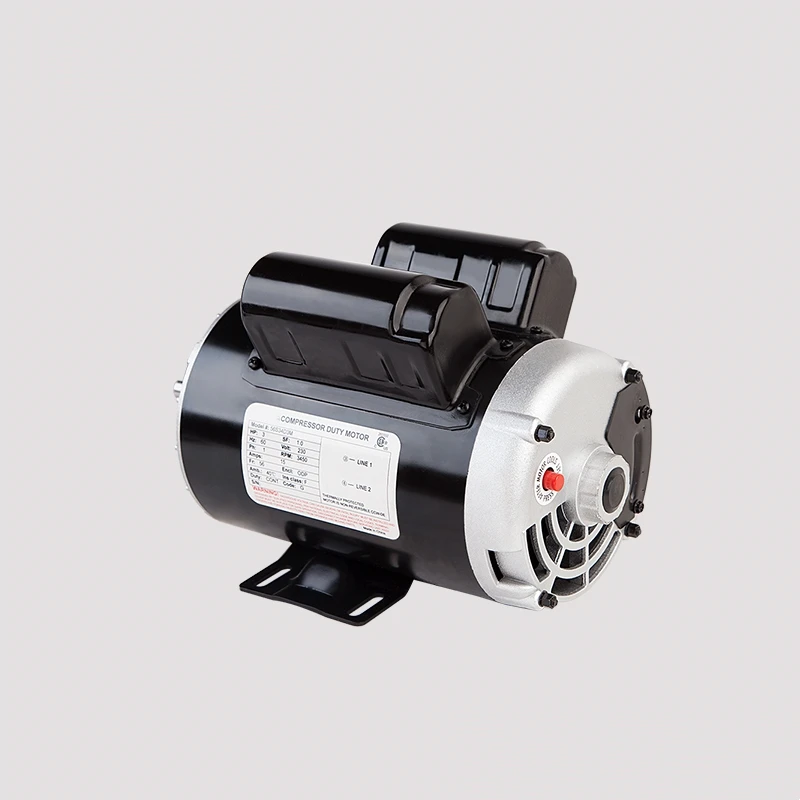 184T Frame General NEMA Motor Rolled Steel 3500 RPM 208-230V 5HP ODP Motor