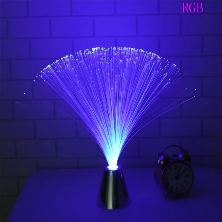 Romantic RGB Colorful LED Optic Fiber Night Light Atmosphere Lamp Starry Sky Wedding Party Decorative Light