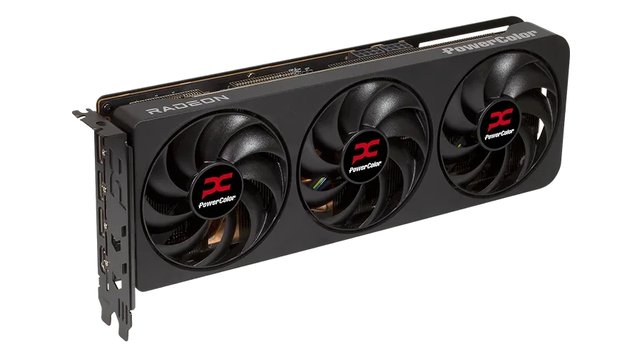 2025 POWERCOLOR Reaper Radeon RX 9070 XT 16GB D6 GPU for Gaming PC