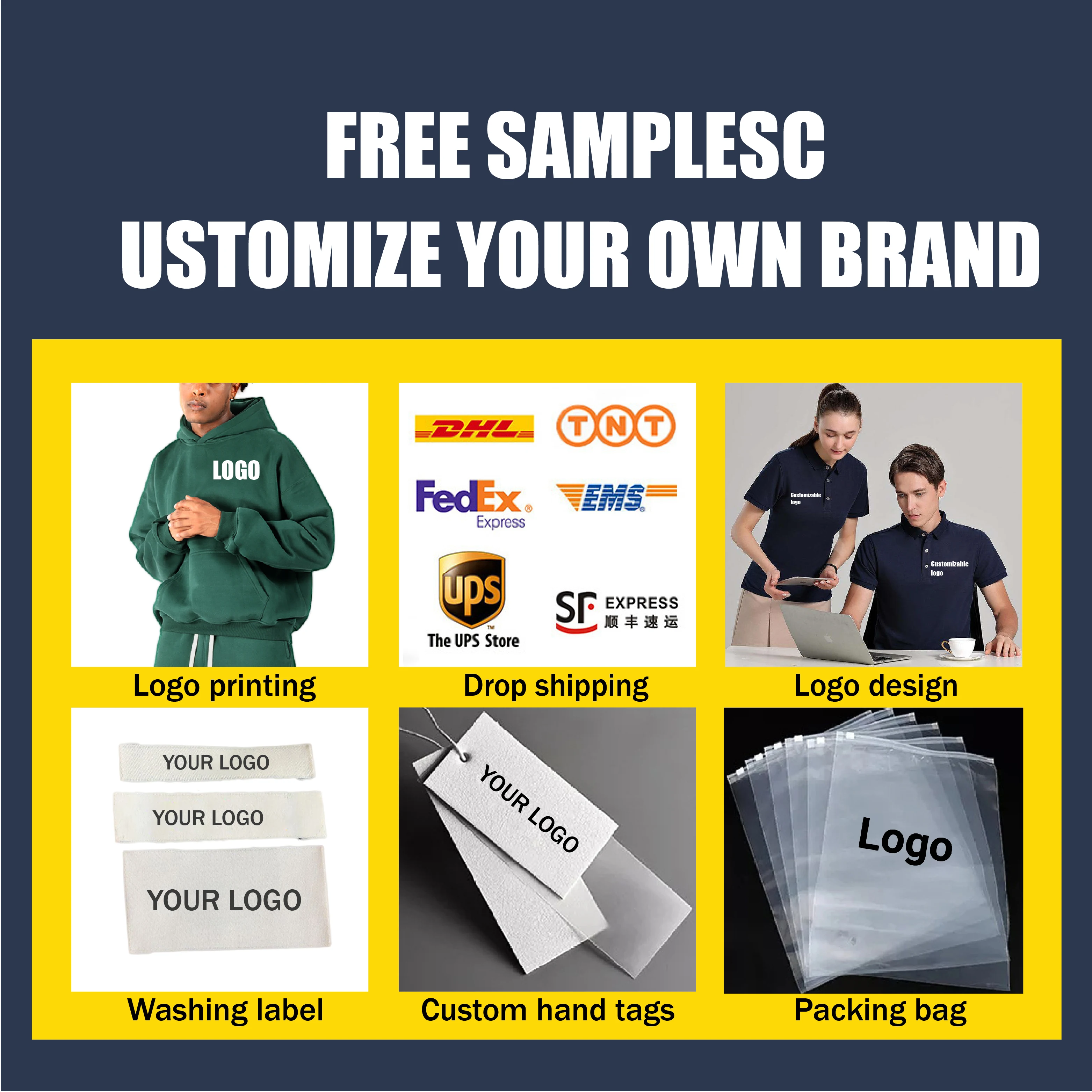YWGH Streetwear Unisex Hoodies Sweatshirts Clothing Ovo for Men Custom Comfortable Heavyweight Tee Shirt Hoodie Men