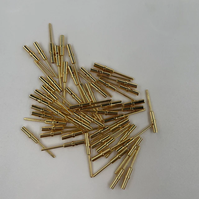 China Custom Male Female Copper pin connector 0.8|1.0|1.2|1.5|2.0|2.5 Copper pin spot manufacturer