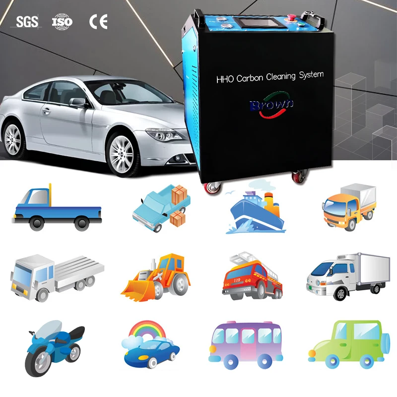 New design HHO carbon cleaner Engine Carbon Cleaning Machine for vehicles