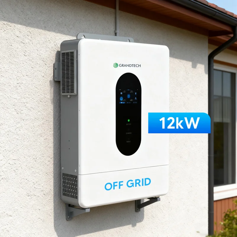 Grandtech 5კვ 5.5კვ 6.2კვ მზის ინვერტორები 3კვ 6კვ 12კვ 10კვ 8კვ 18კვ მზის ენერგიის Split ფაზის ჰიბრიდული ინვერტორი 120V 240V