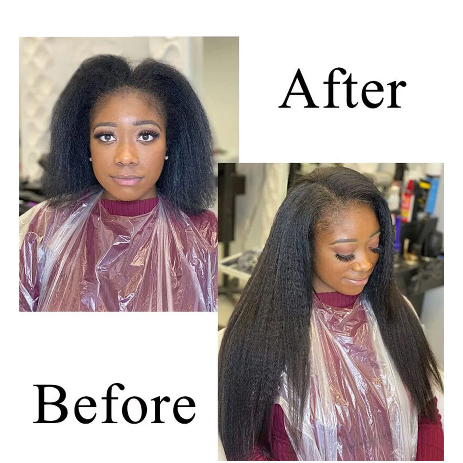 Extension per capelli lisci e crespi con clip, 100% veri capelli umani, clip naturali, 8 pezzi, extension per capelli umani Remy, testa intera per donne_voghion.com