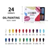 Bâton de peinture à l'huile haute pression 24 couleurs