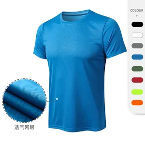 New Design Fit Wear Men Muscle Sport Basic Tshirt Plain Gym Yoga Running Fitness Oversize T Shirts