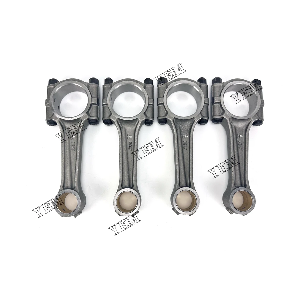 Connecting Rods 5I-7668 34319-01012 30662 Fit for Mitsubishi S4K Diesel Engine Machinery Engine Parts