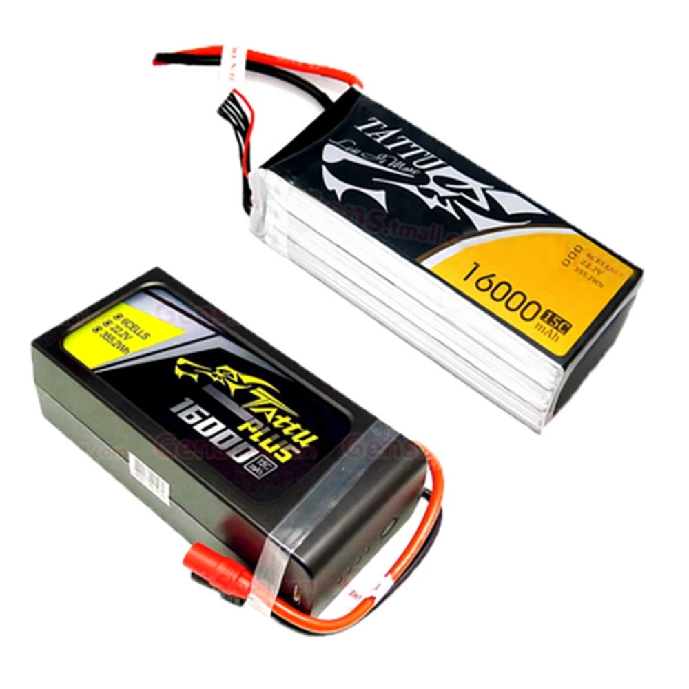 高品質22.2v充電式6s Lipoバッテリー16000mahリチウムイオンパックDJI