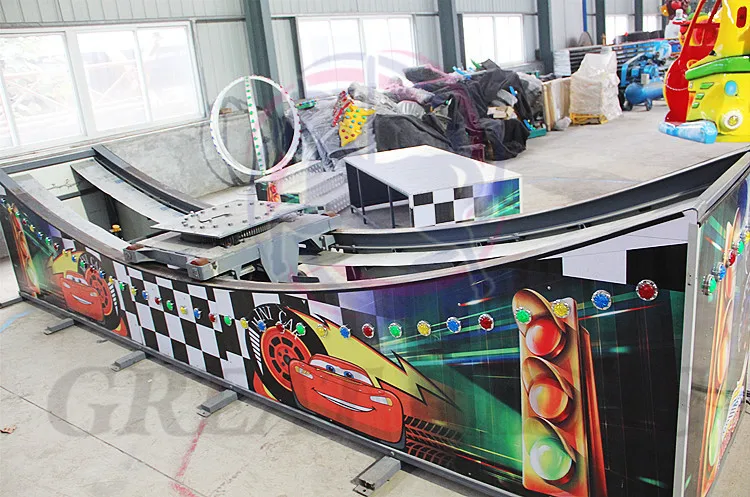 Mini Flying Car Ride - Portable Fairground Fun for All Ages