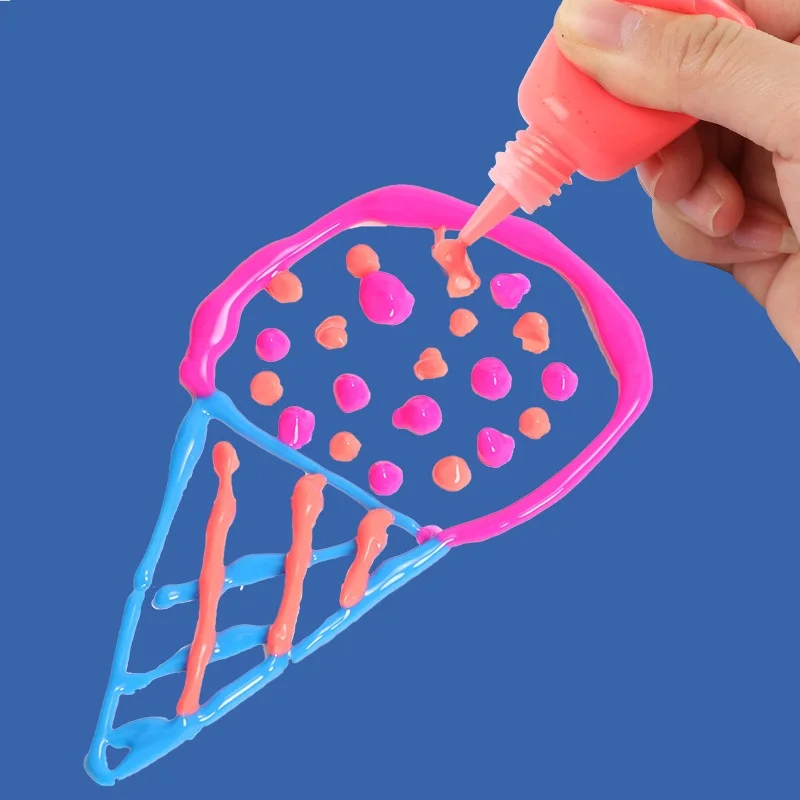 Customized Set Package 6 Color 22 Ml Glass Painting Art 3d Fabric