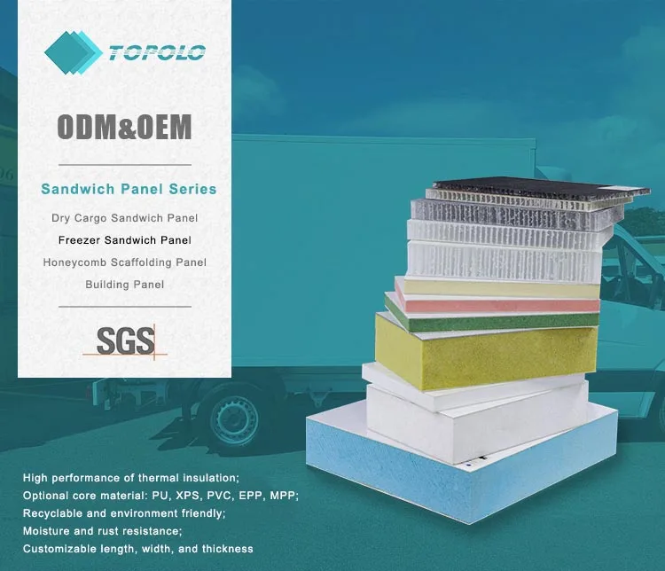 High Strength Fiberglass Xps Foam Sandwich Panel For High Strength